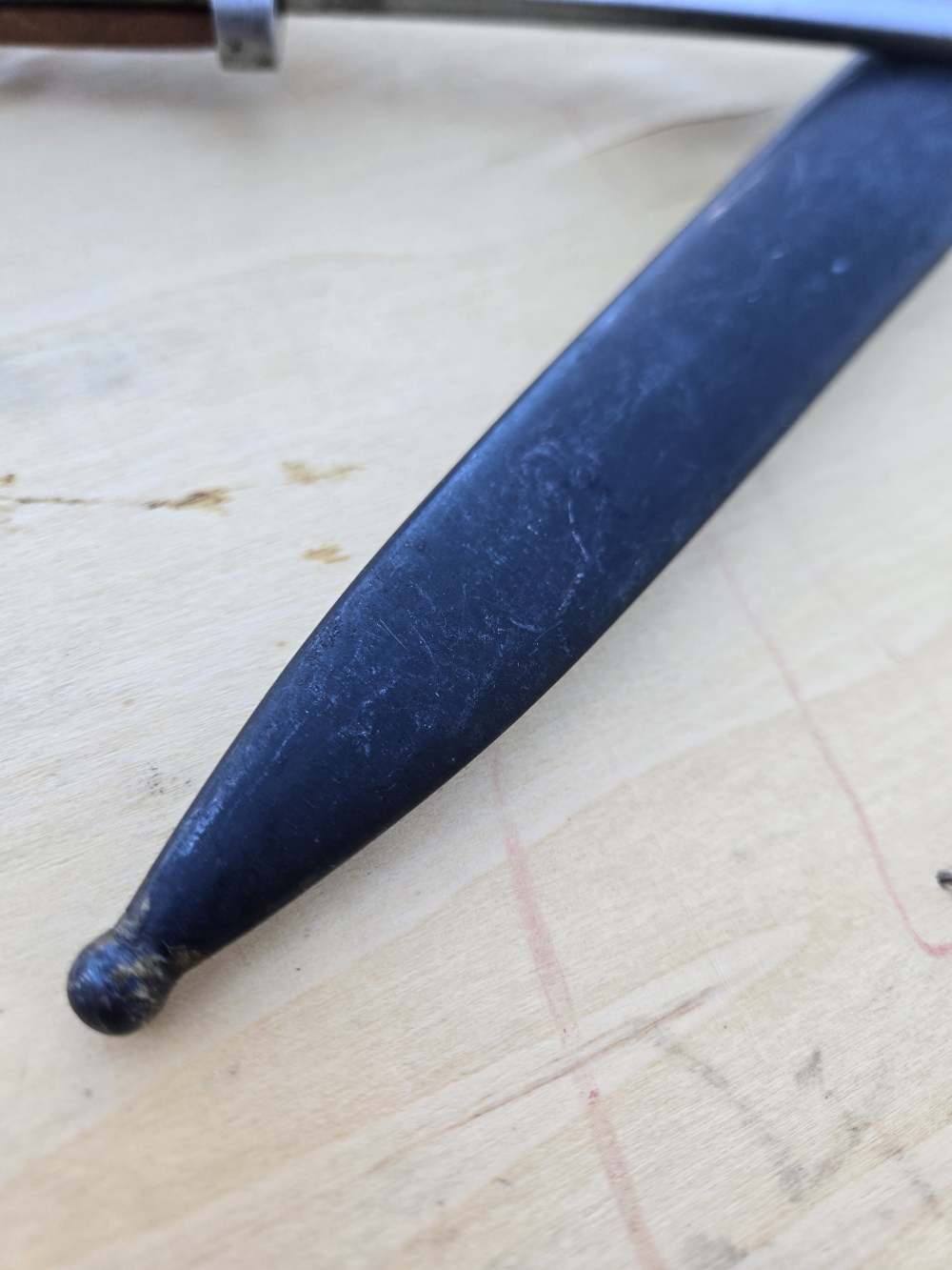 Styer 95 bayonet extra fine original condition scare upturned blade-img-11