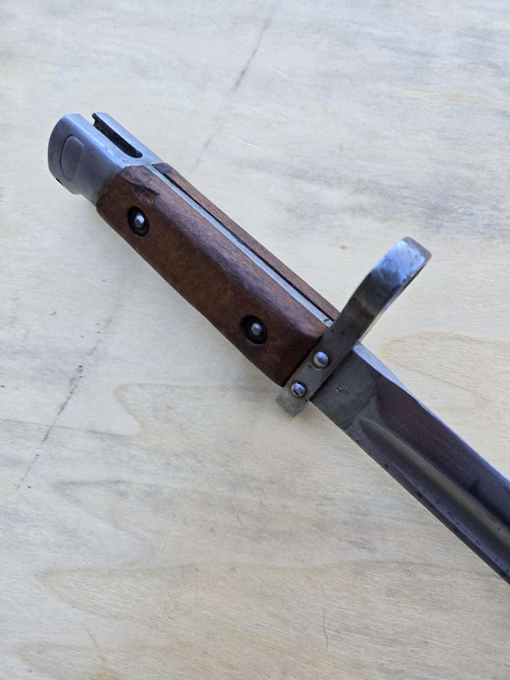 Styer 95 bayonet extra fine original condition scare upturned blade-img-4