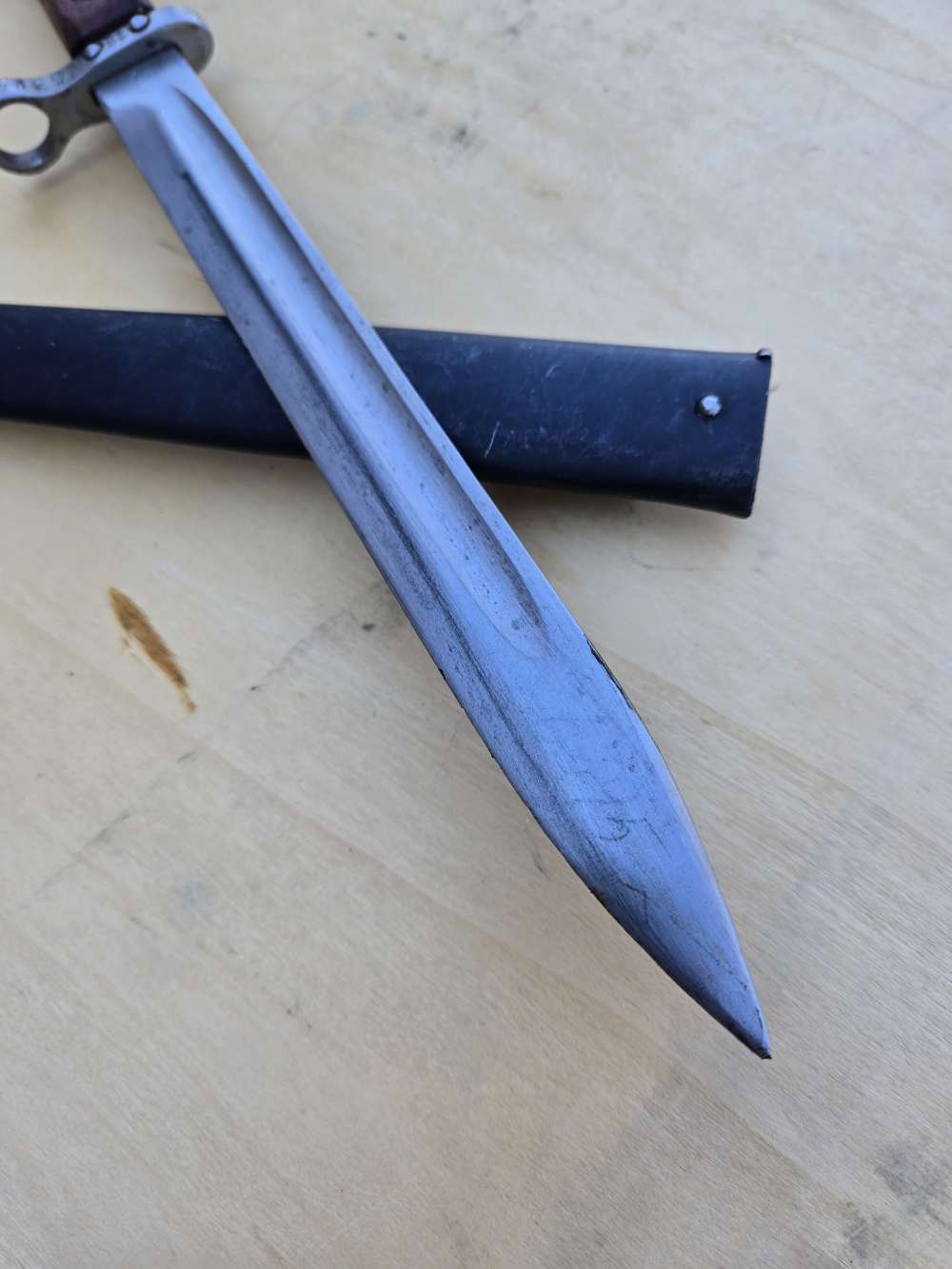Styer 95 bayonet extra fine original condition scare upturned blade-img-23