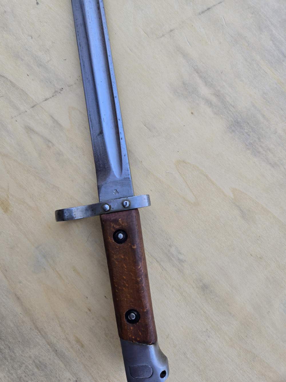 Styer 95 bayonet extra fine original condition scare upturned blade-img-7