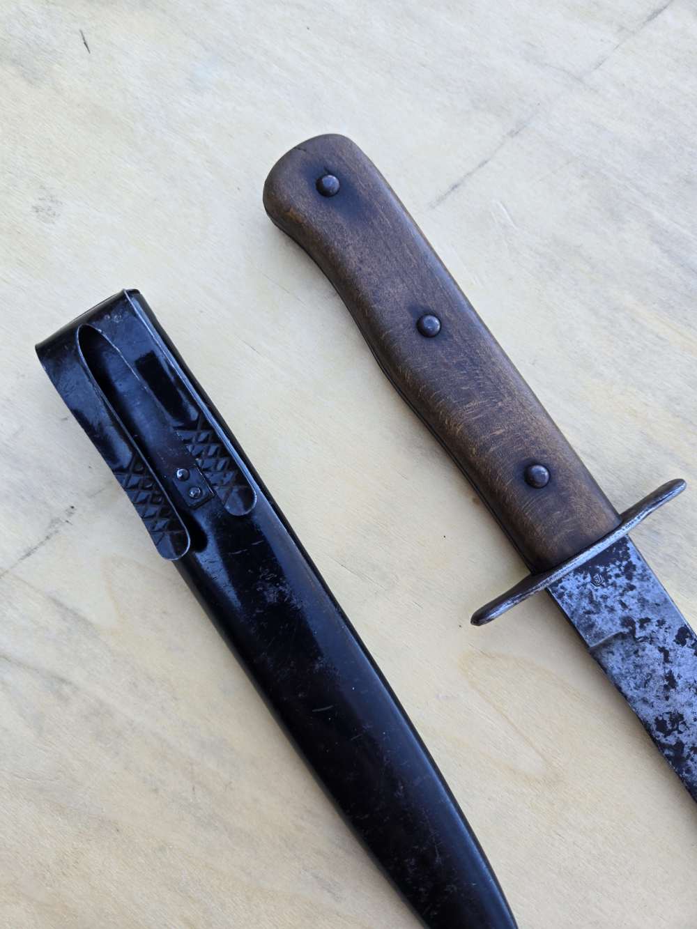 WW2 German Luftwaffe trench knife fighting dolch-img-25