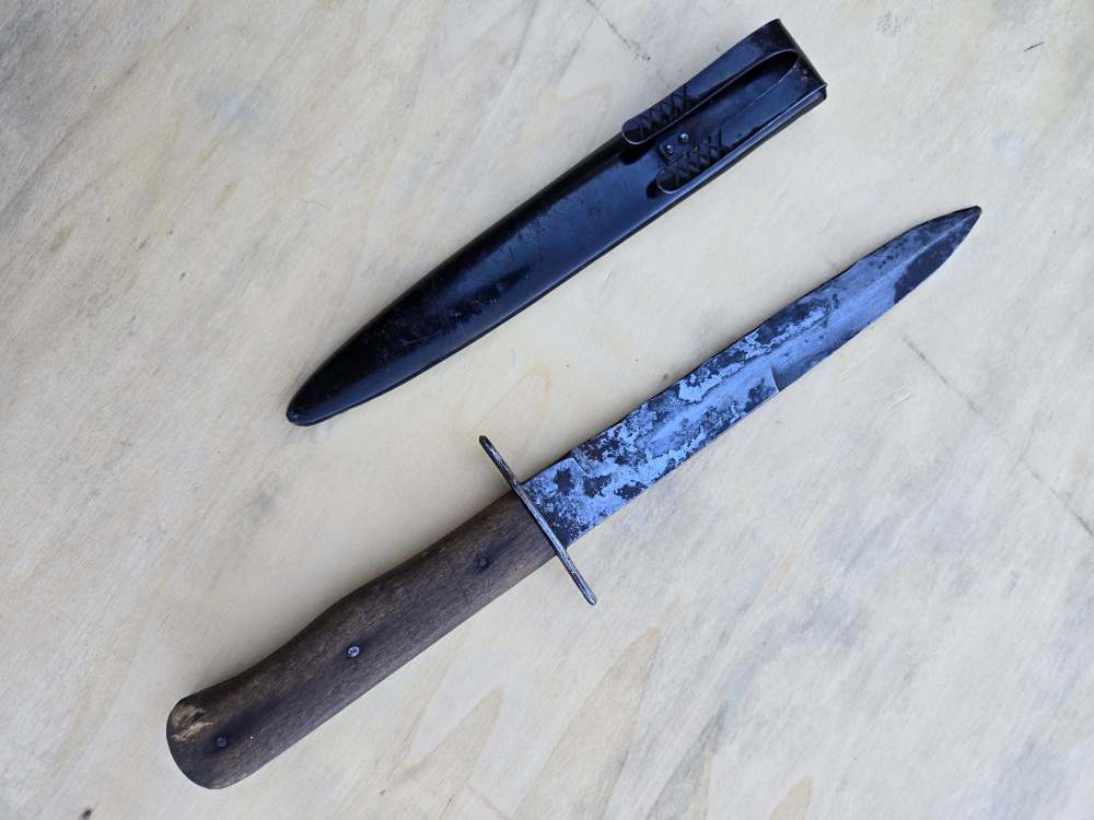 WW2 German Luftwaffe trench knife fighting dolch-img-17