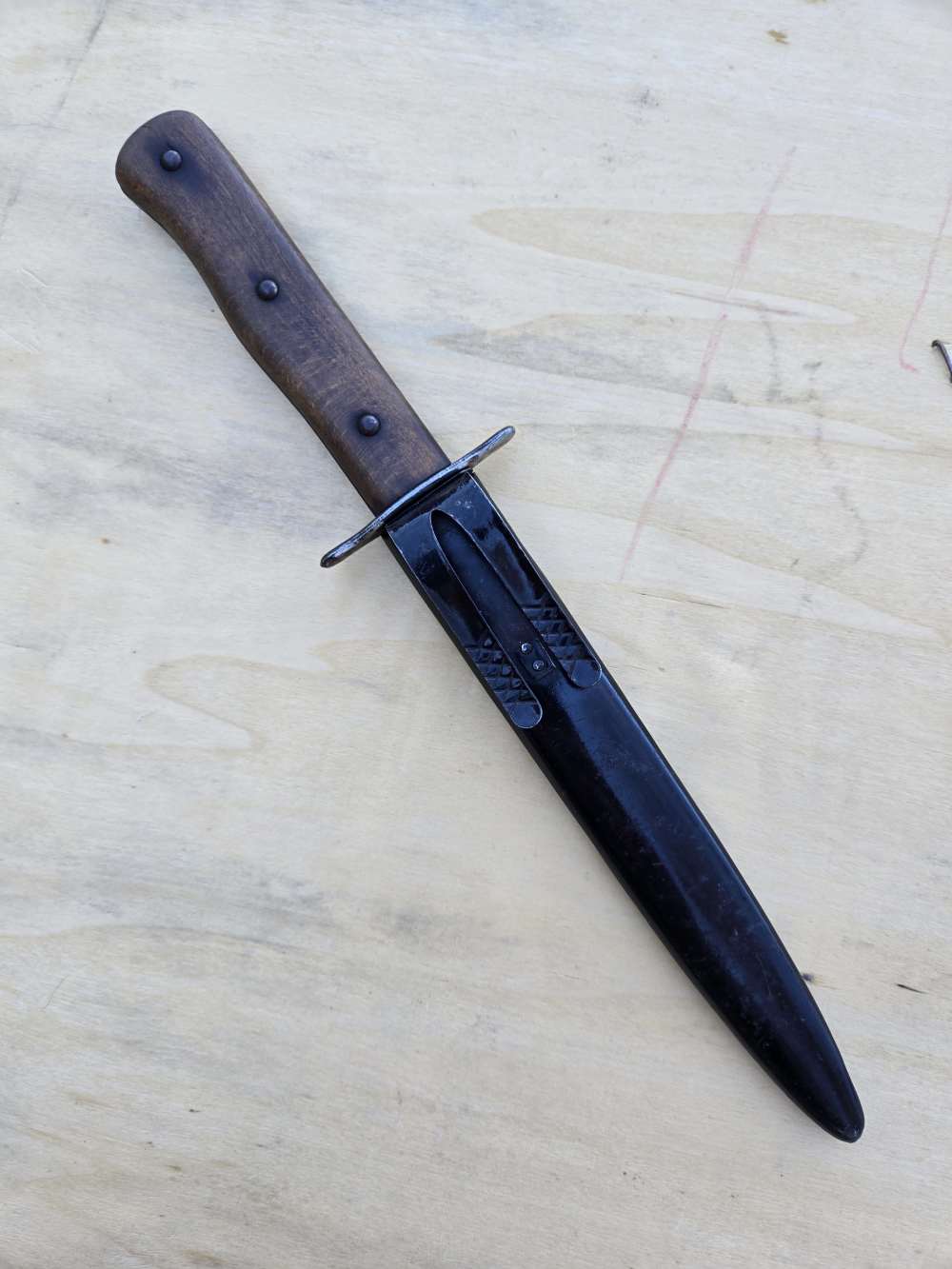 WW2 German Luftwaffe trench knife fighting dolch-img-0