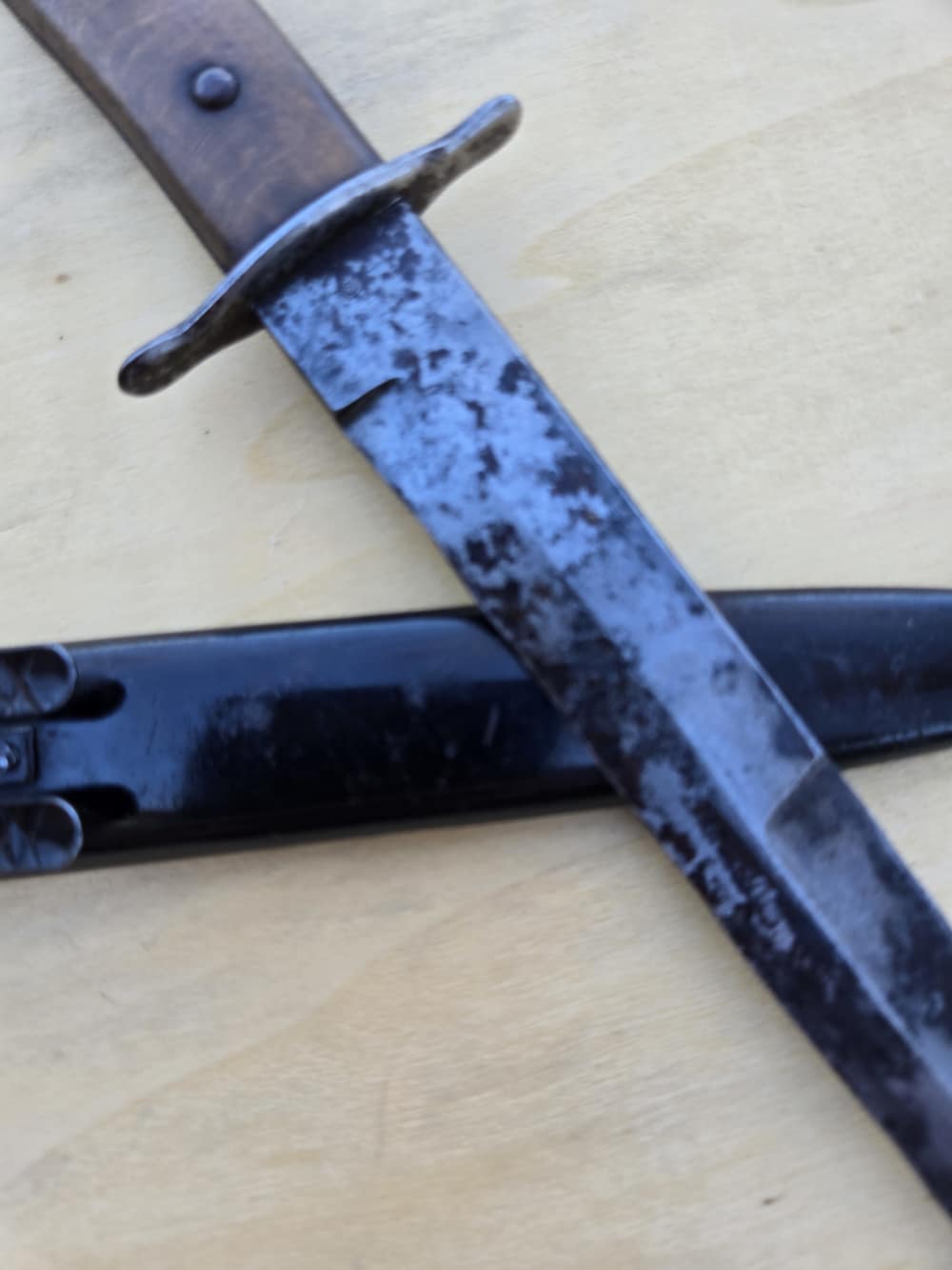 WW2 German Luftwaffe trench knife fighting dolch-img-41