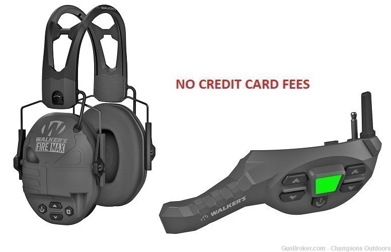 WALKERS Firemax Digital Muff + FireMax Muff Walkie Talkie-img-0