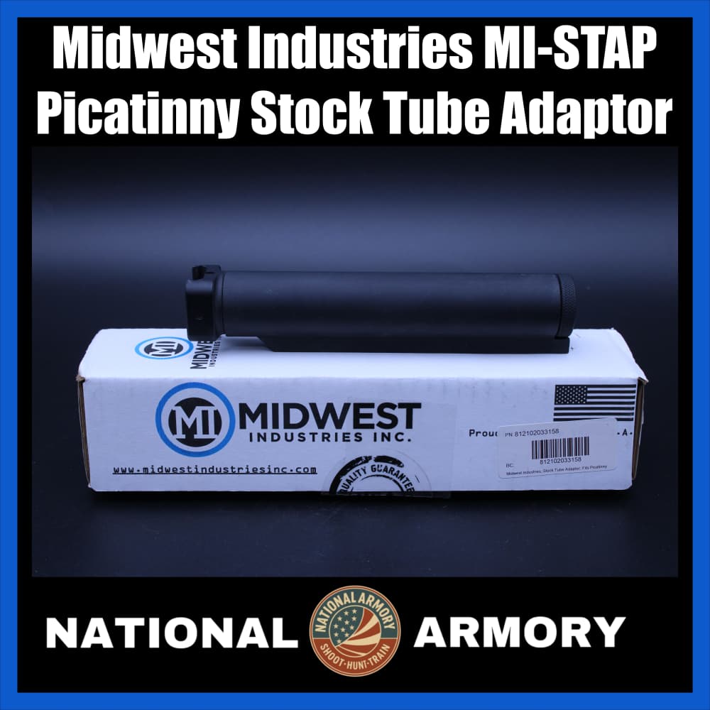 NIB Midwest Industries MI-STAP Stock Tube Picatinny Adaptor -img-0