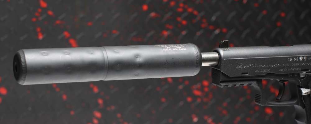 EXTREMELY RARE HK P9S SD W/ KAC MP5 NAVY SUPPRESSOR!-img-2