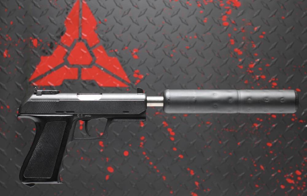 EXTREMELY RARE HK P9S SD W/ KAC MP5 NAVY SUPPRESSOR!-img-1