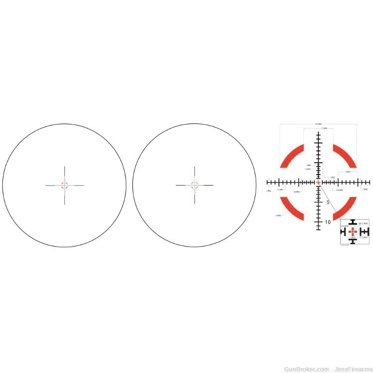 Trijicon Credo 1-8x28mm First Focal Plane New Display Model -img-6
