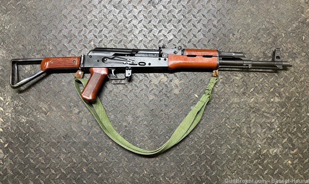 Chinese 56S-2 Clone Built on Romanian G AKM Parts Kit Bakelite Side Folder-img-0