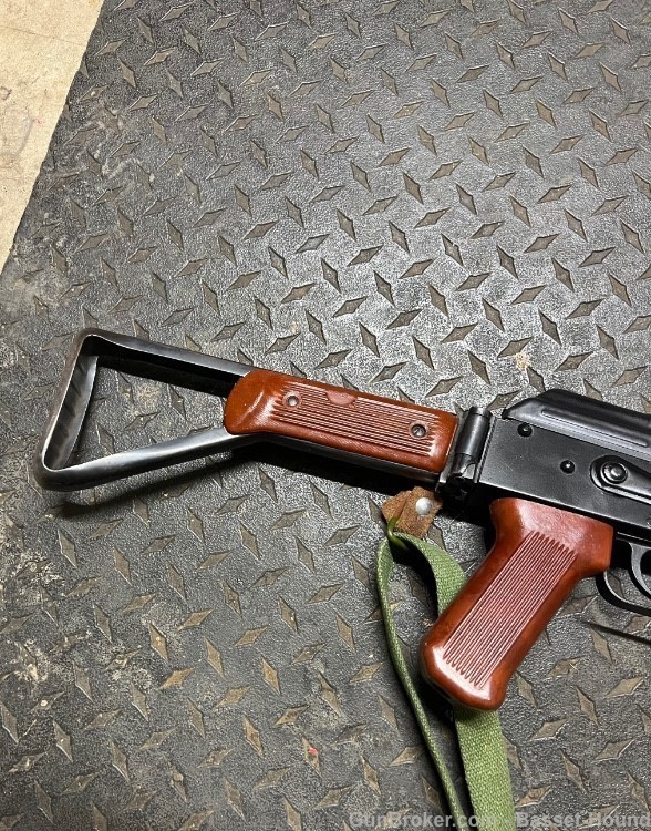 Chinese 56S-2 Clone Built on Romanian G AKM Parts Kit Bakelite Side Folder-img-9