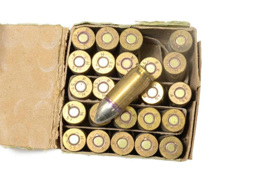 3 Boxes FN 1950's 9mm Ammunition 75 Rounds-img-3