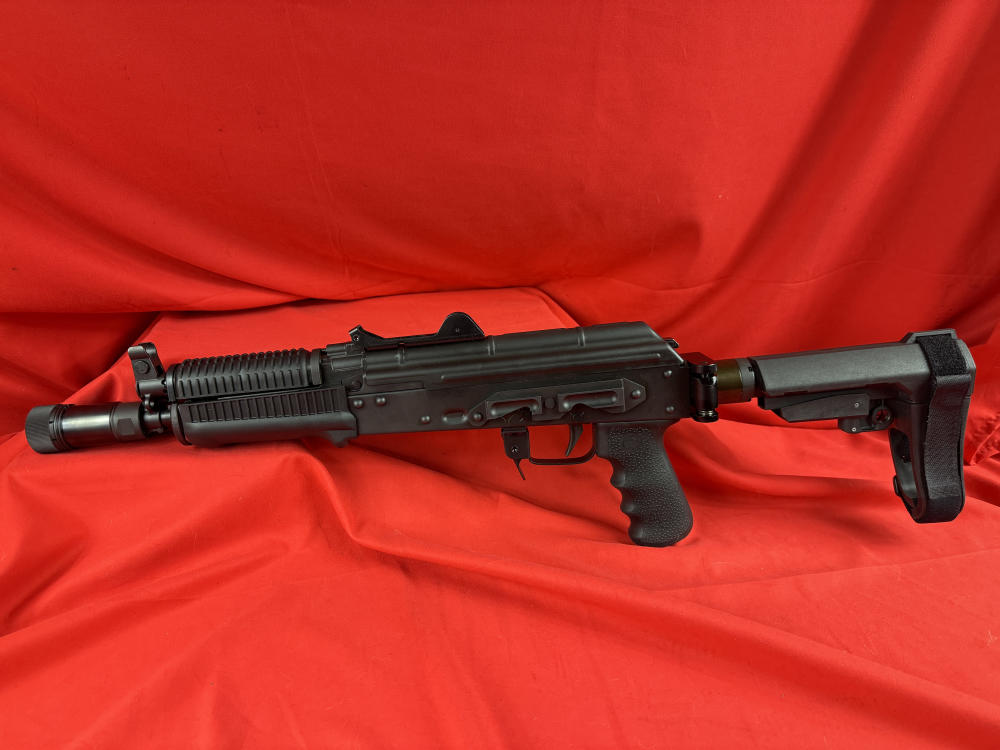 RILEY Krink 7.62X39 FOLDING ADJ BRACE w/ ALG TRIGGER, 4pc Flash Hider-img-6