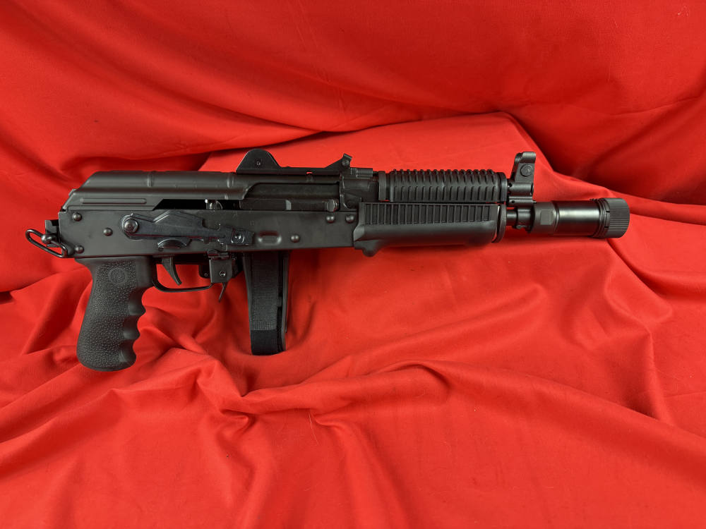 RILEY Krink 7.62X39 FOLDING ADJ BRACE w/ ALG TRIGGER, 4pc Flash Hider-img-0