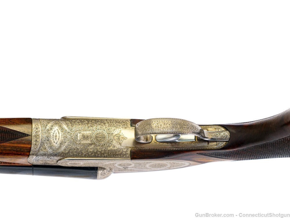 Kemen - Sideplate SxS, Matched Pair, 12ga.  28 ½" Barrels Choked IC/M.-img-13