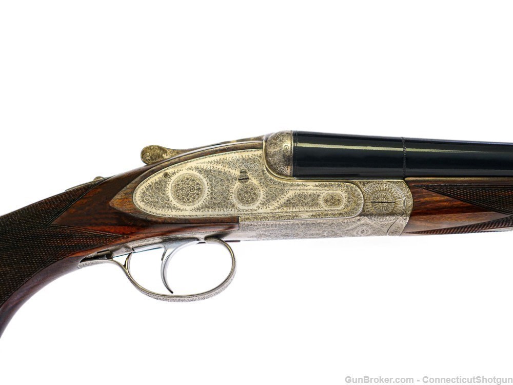 Kemen - Sideplate SxS, Matched Pair, 12ga.  28 ½" Barrels Choked IC/M.-img-0