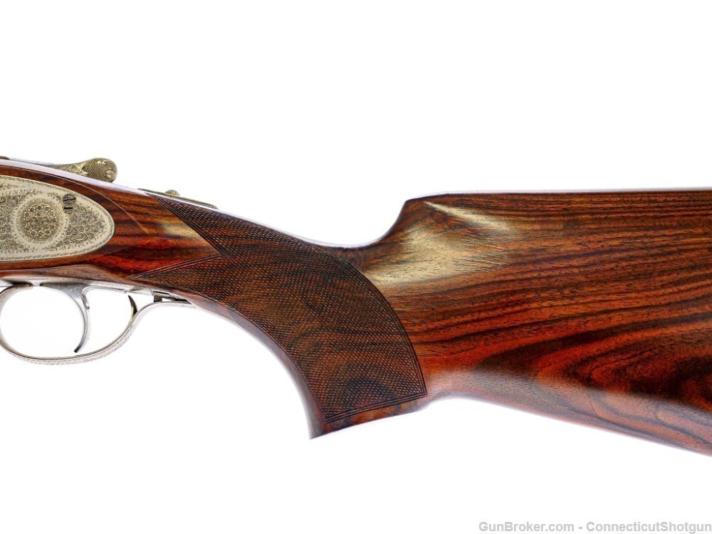 Kemen - Sideplate SxS, Matched Pair, 12ga.  28 ½" Barrels Choked IC/M.-img-4