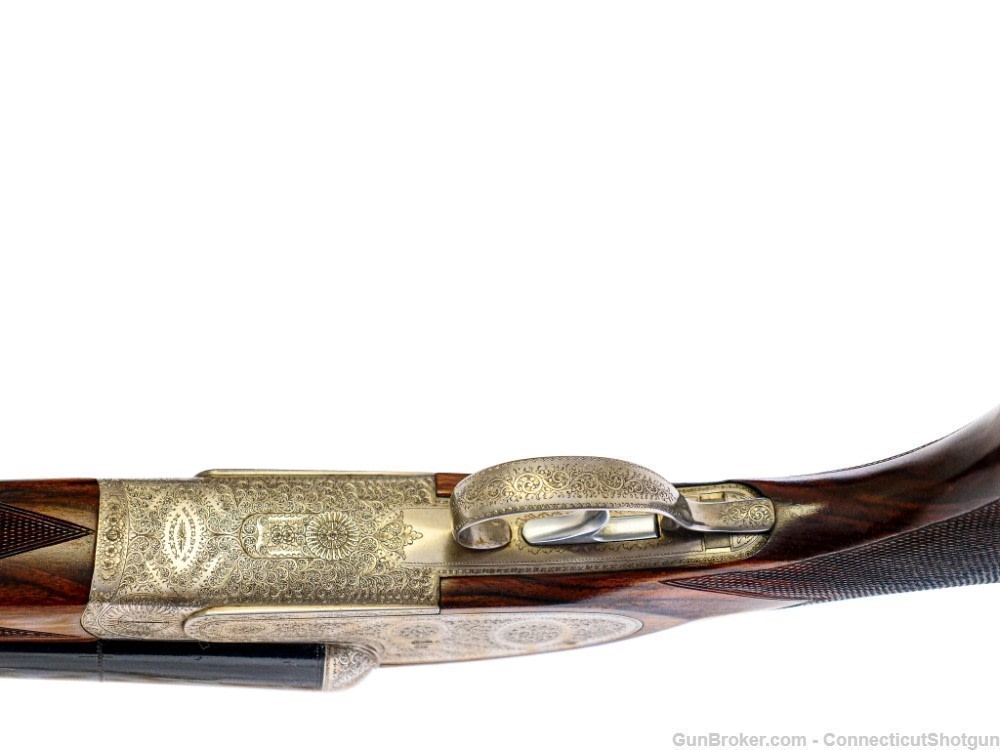 Kemen - Sideplate SxS, Matched Pair, 12ga.  28 ½" Barrels Choked IC/M.-img-5
