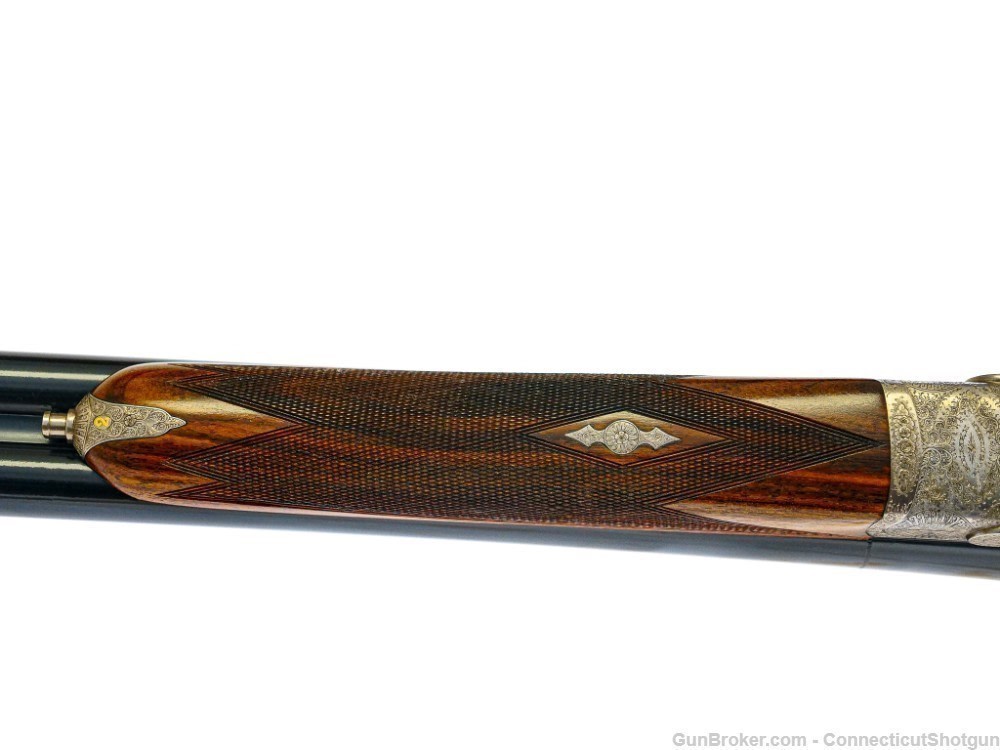 Kemen - Sideplate SxS, Matched Pair, 12ga.  28 ½" Barrels Choked IC/M.-img-14