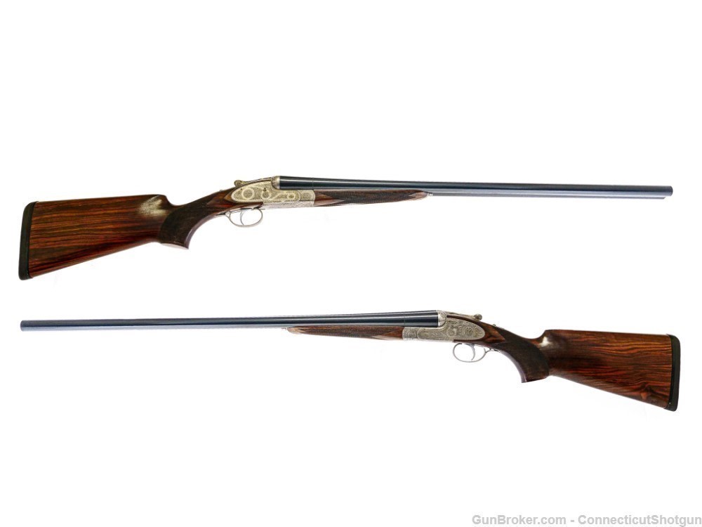 Kemen - Sideplate SxS, Matched Pair, 12ga.  28 ½" Barrels Choked IC/M.-img-16