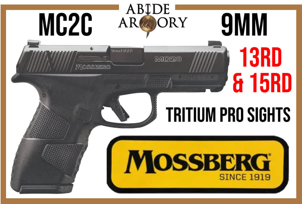 Mossberg MC2C 9mm 13Rd & 15Rd Black 89016 015813890168 -img-0