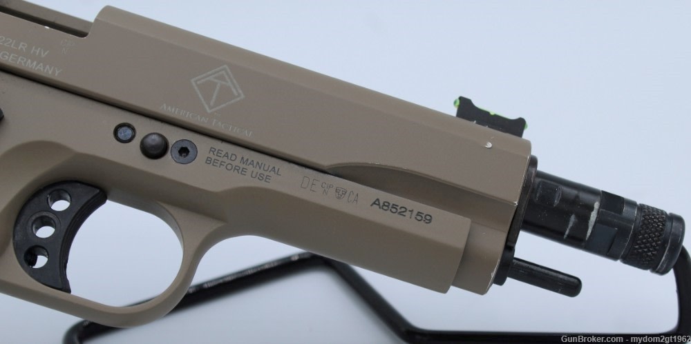 ATI/GSG German 5" 1911 Sport Gun .22LR Tan with Bonuses ... -img-3
