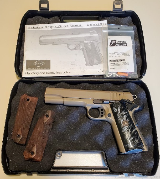 ATI/GSG German 5" 1911 Sport Gun .22LR Tan with Bonuses ... -img-9