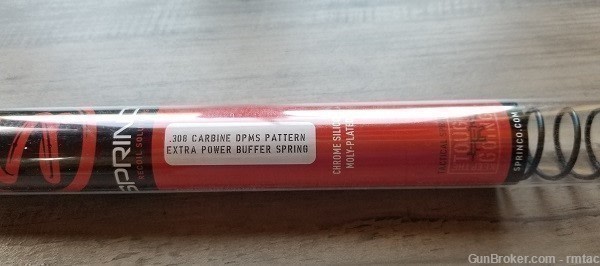 Sprinco .308 Carbine DPMS Pattern - Extra Power Buffer Spring - ORANGE NEW-img-2