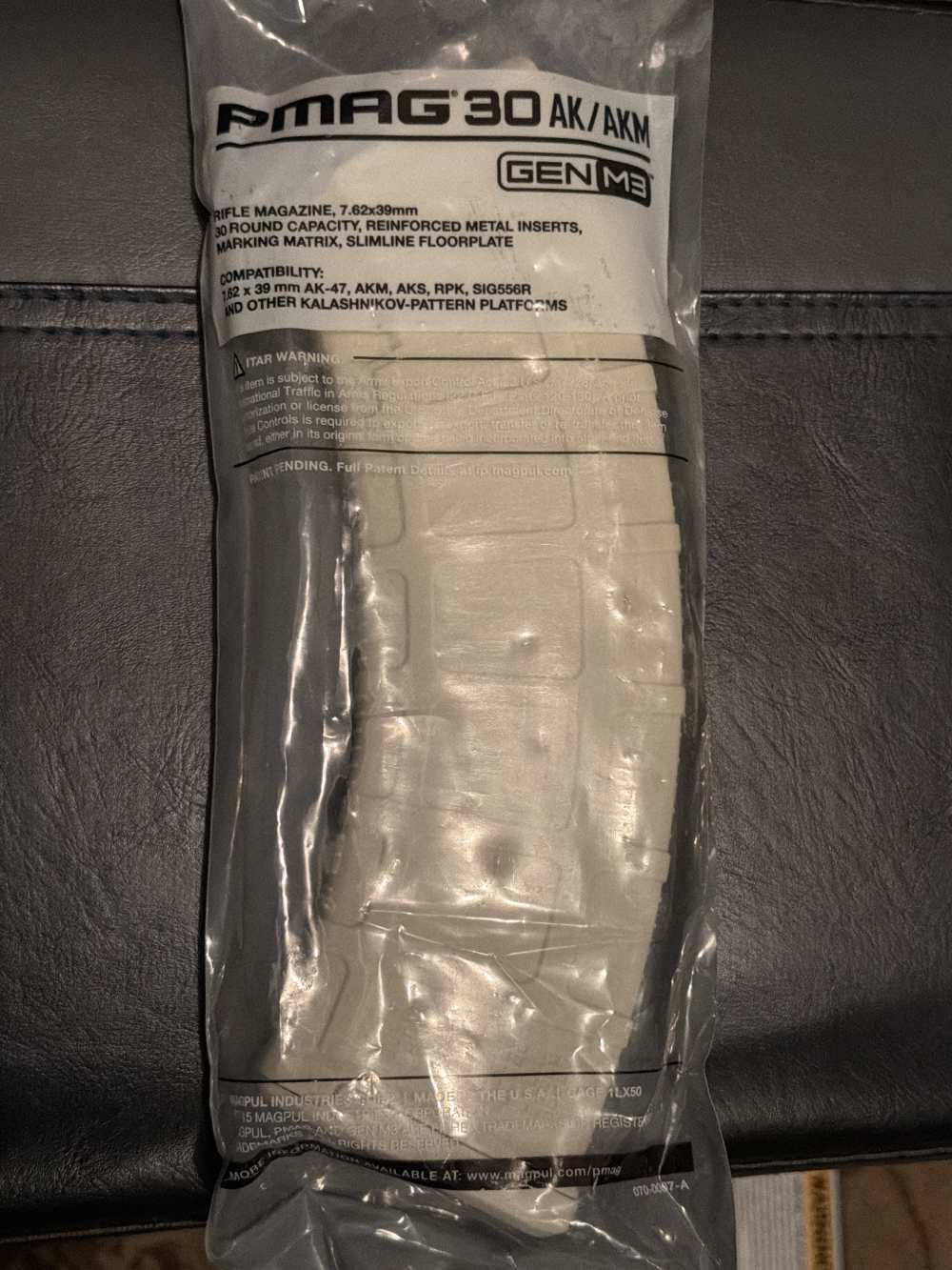 Magpul PMAG 30 AK/AKM Gen3 Sand 7.62x39mm-img-0