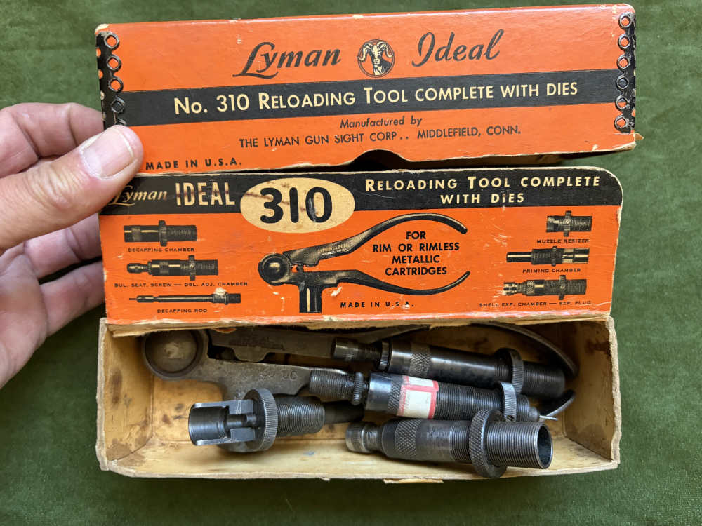 Vintage Lyman Ideal 310 Tool 30-06 Caliber, Perfect Table Top Loader!-img-0