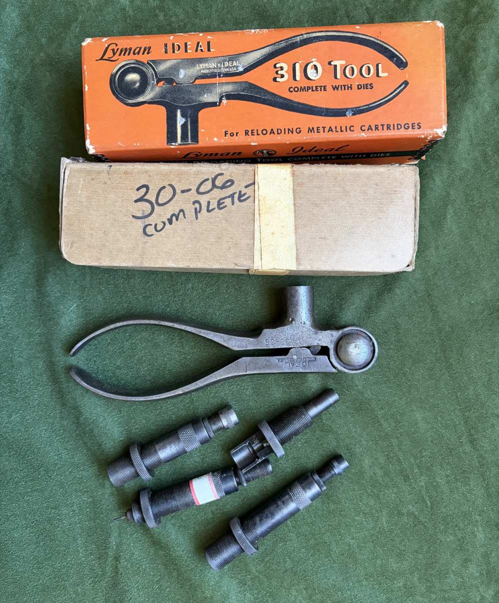Vintage Lyman Ideal 310 Tool 30-06 Caliber, Perfect Table Top Loader!-img-1