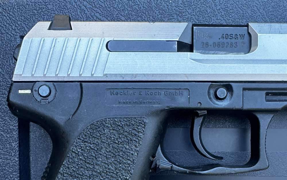 H&K USP Compact Stainless .40 S&W, Two-Tone HK Made in Germany in 2004-img-13