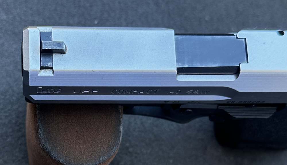 H&K USP Compact Stainless .40 S&W, Two-Tone HK Made in Germany in 2004-img-25