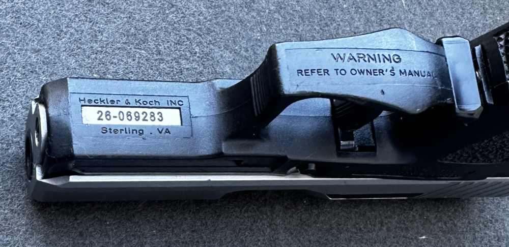H&K USP Compact Stainless .40 S&W, Two-Tone HK Made in Germany in 2004-img-30