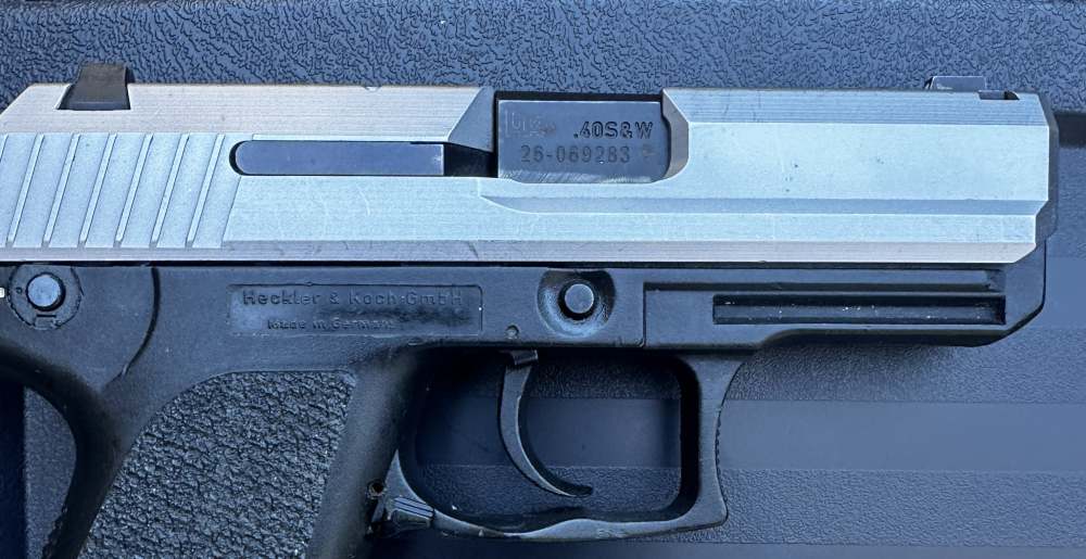 H&K USP Compact Stainless .40 S&W, Two-Tone HK Made in Germany in 2004-img-14
