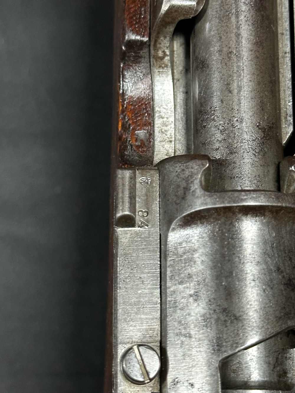 SPECTACULAR! German Gew 98 DWM 1917 8mm Mauser Mauser 98 Matching Rifle-img-31