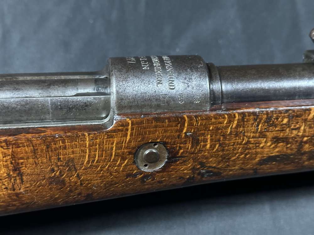 SPECTACULAR! German Gew 98 DWM 1917 8mm Mauser Mauser 98 Matching Rifle-img-6