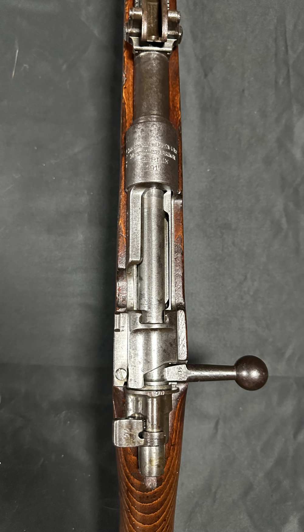 SPECTACULAR! German Gew 98 DWM 1917 8mm Mauser Mauser 98 Matching Rifle-img-29
