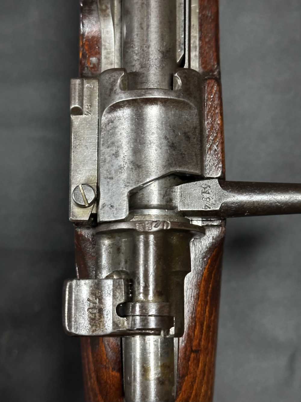 SPECTACULAR! German Gew 98 DWM 1917 8mm Mauser Mauser 98 Matching Rifle-img-30