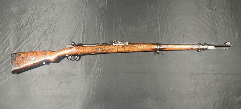 SPECTACULAR! German Gew 98 DWM 1917 8mm Mauser Mauser 98 Matching Rifle-img-0