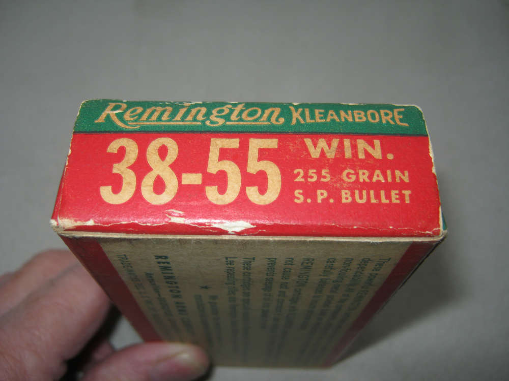 Vintage Remington 38-55 Winchester 255gr soft point ammo, 20 rounds-img-0