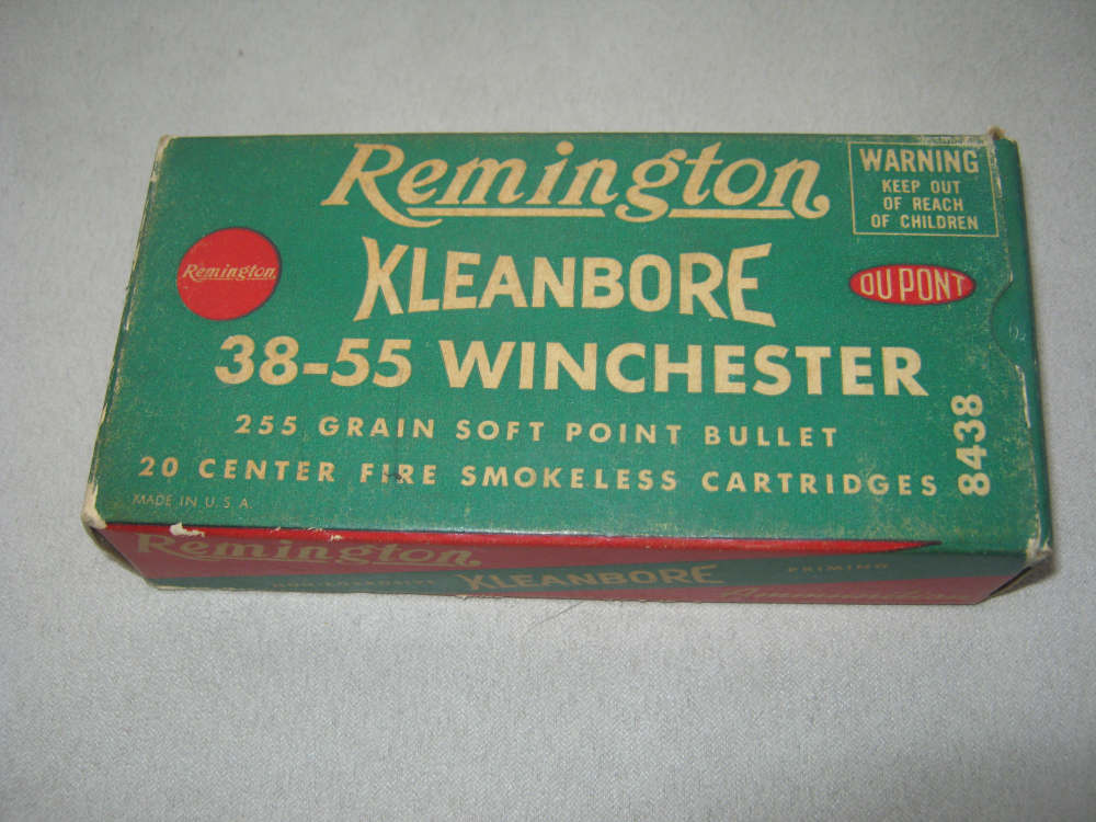 Vintage Remington 38-55 Winchester 255gr soft point ammo, 20 rounds-img-2