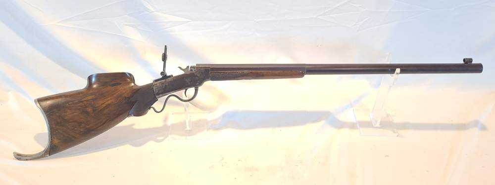 Antique Marlin Ballard Schuetzen 38 X Long Half Octagonal Target XL-img-0