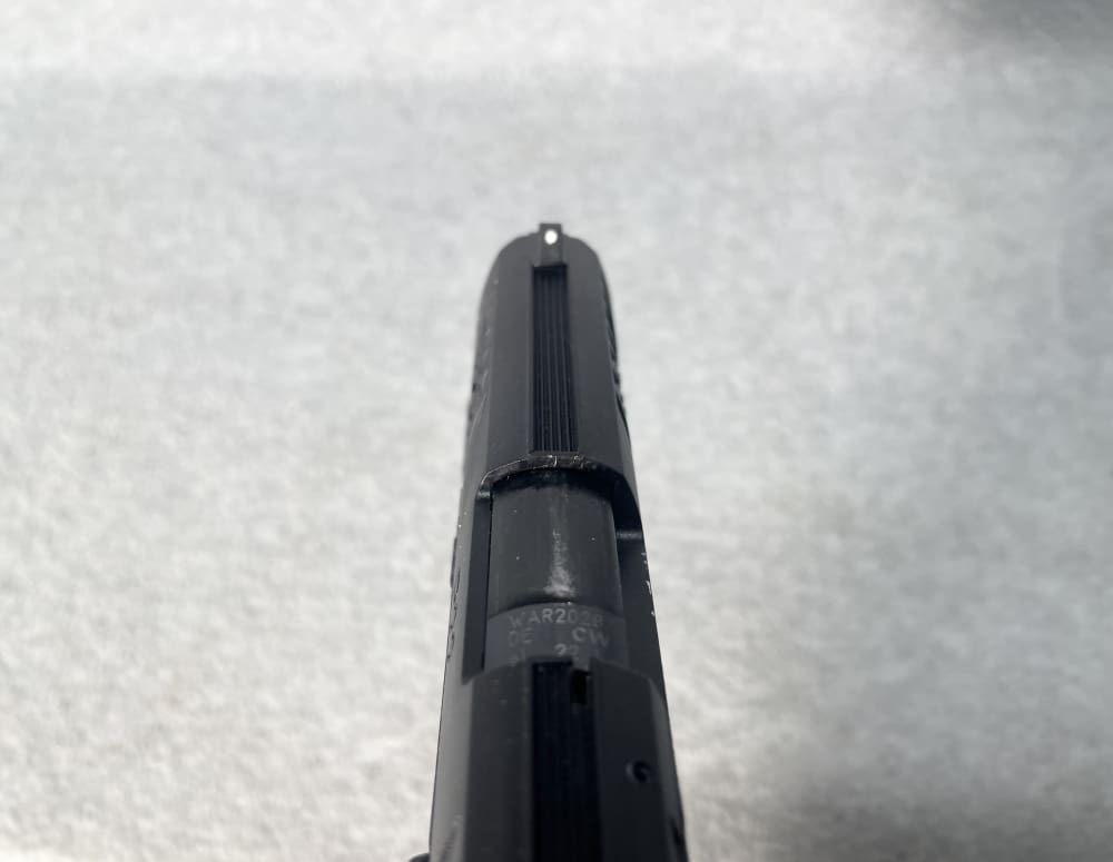 WALTHER P22 .22 LR BLACK Semi Auto Pistol 3.42" Case 2 MAGS LASER-img-6