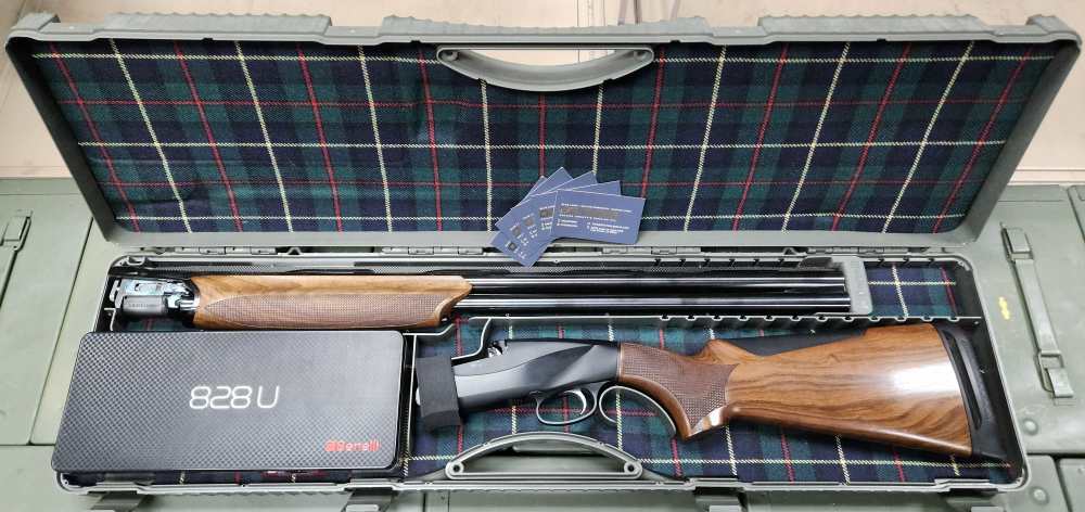 Benelli 828U Black – 12 Gauge 3” – 28” Barrels – 2015 Italian Proof – Facto-img-0