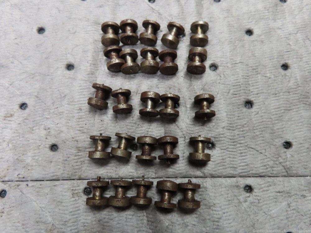 25 - Military Sling Buttons - Mauser, Mannlicher, Carcano, Swiss and more-img-0