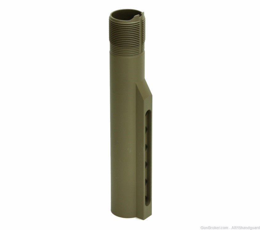 AR15 223 mil spec 6-position Buffer Tube Cerakote FDE Flat Dark earth-img-0