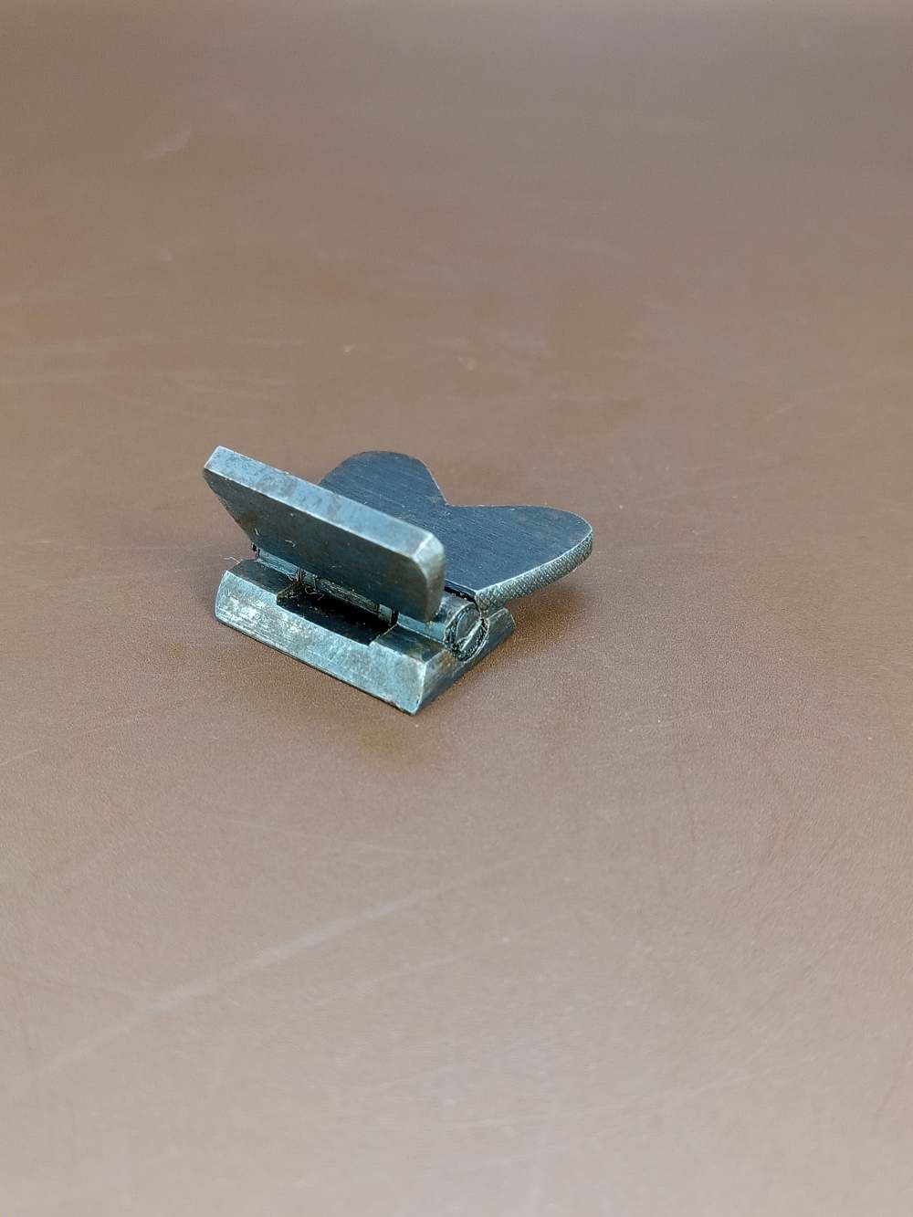Lyman #6 double folding leaf middle sight 3/8 dovetail 0.450 high-img-1