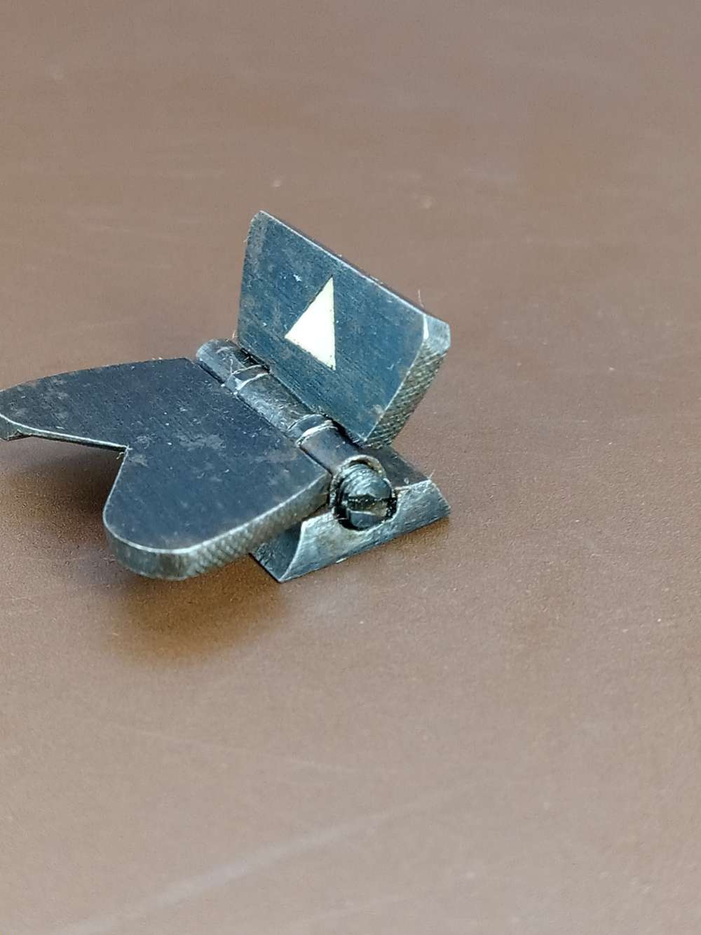 Lyman #6 double folding leaf middle sight 3/8 dovetail 0.450 high-img-3