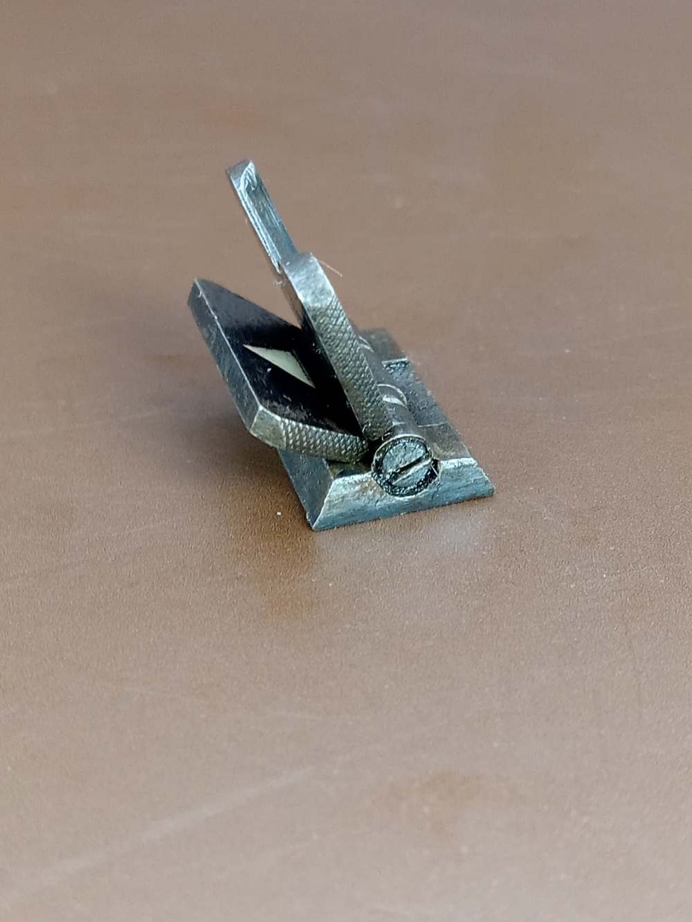 Lyman #6 double folding leaf middle sight 3/8 dovetail 0.450 high-img-7